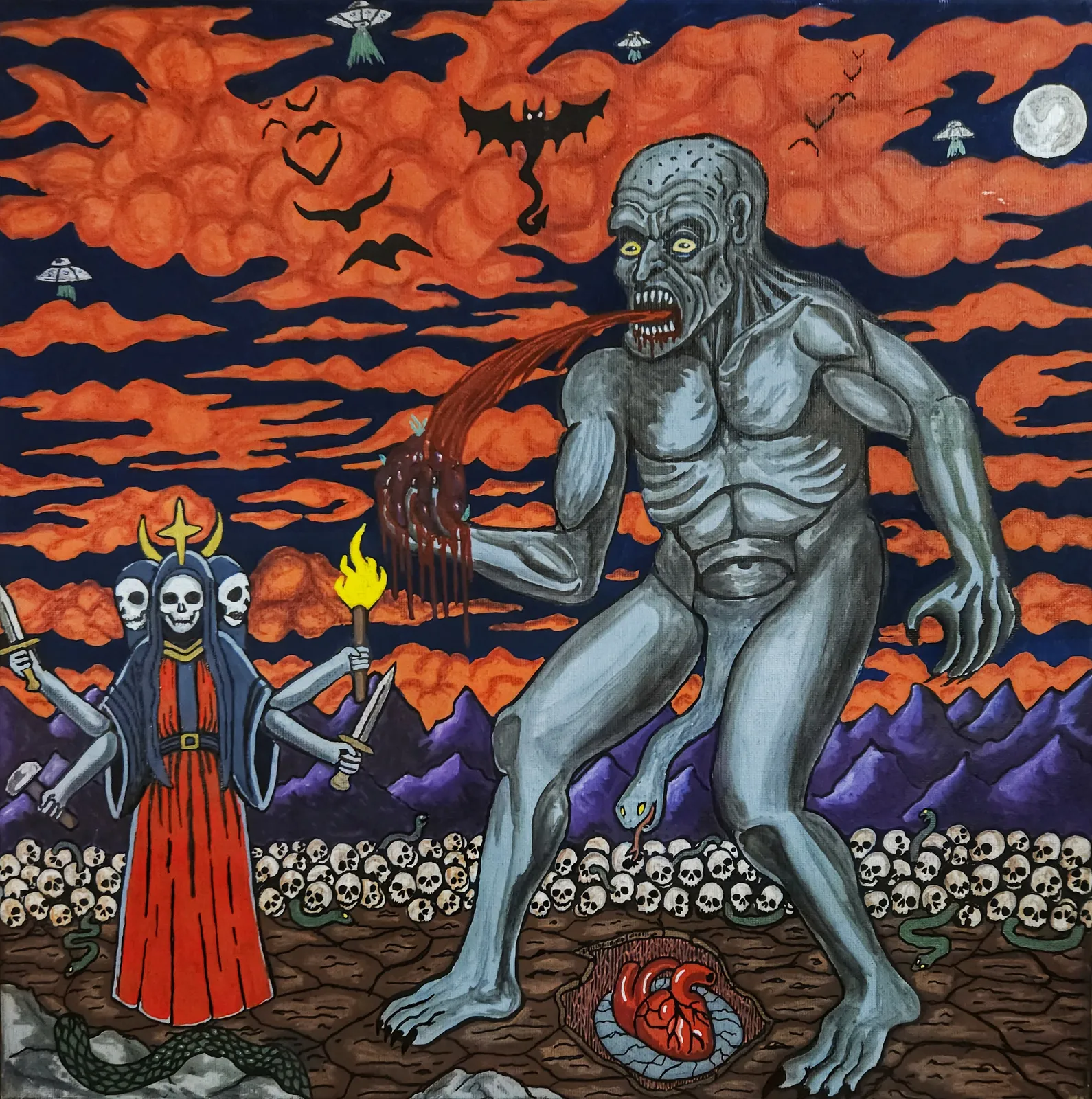 Ecstasy of Ruin Under the Blind Architect av Johan Gustafsson