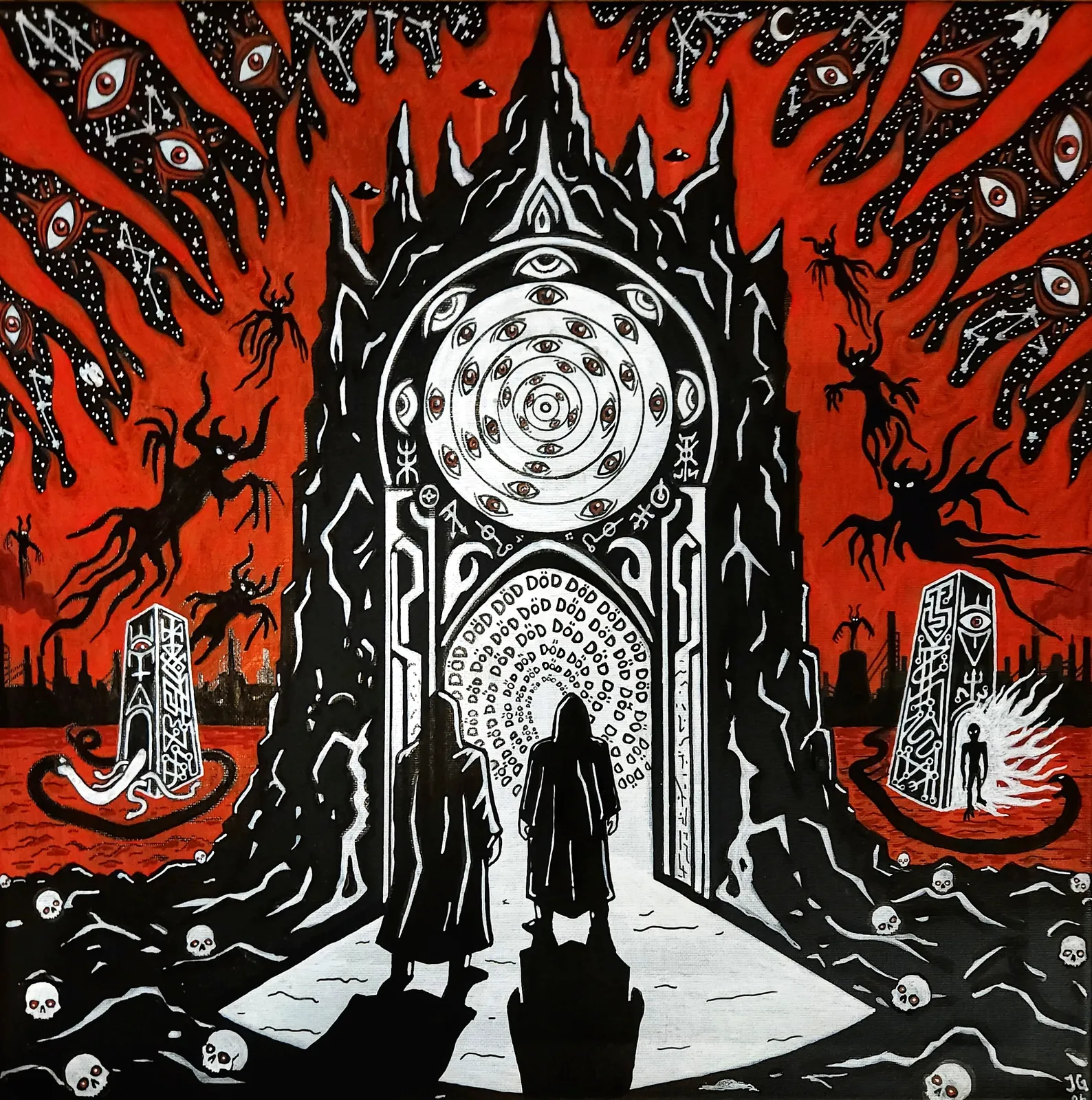 Vid Dödens Port av Johan Gustafsson