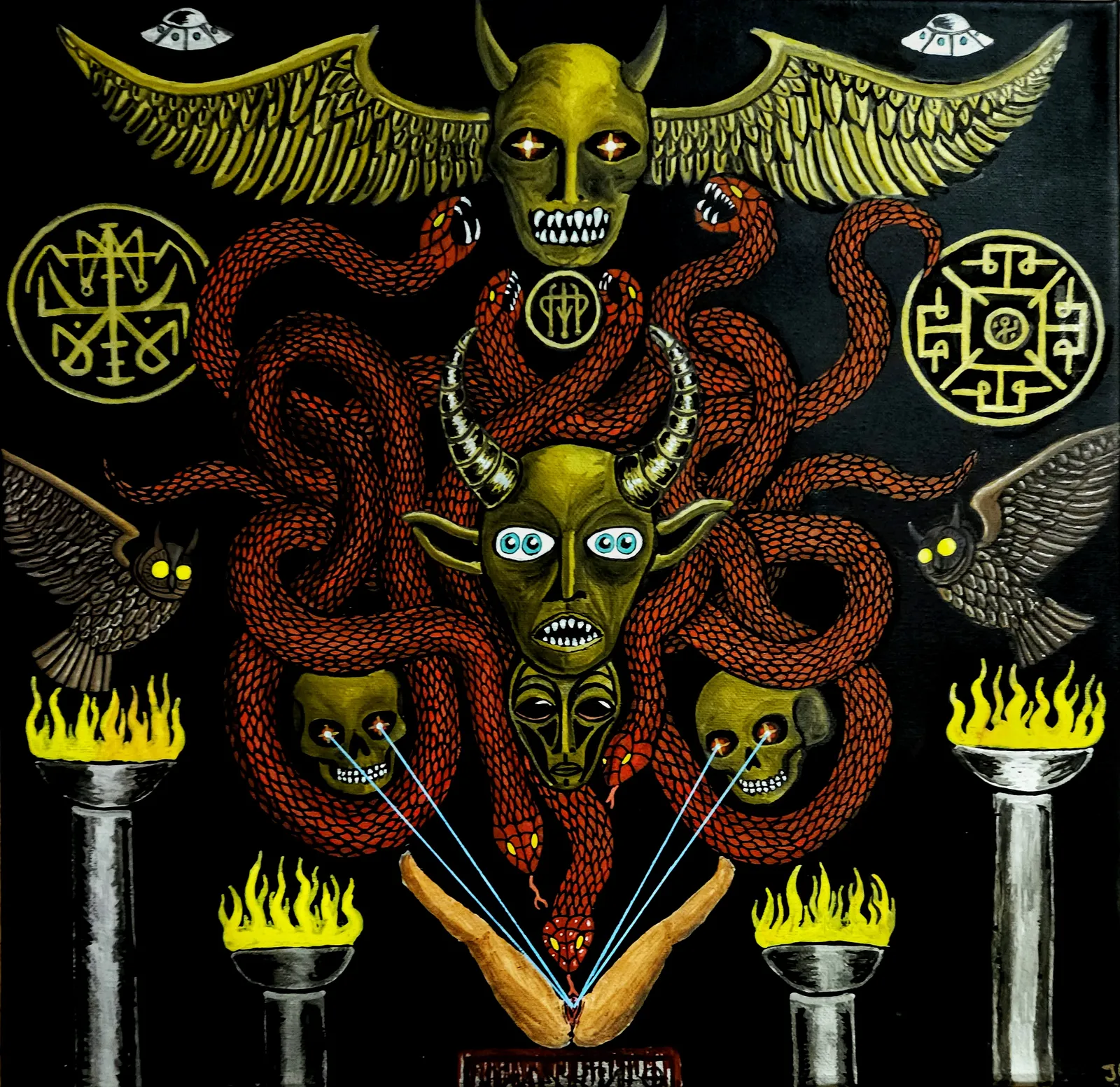 Svart Ritual II av Johan Gustafsson