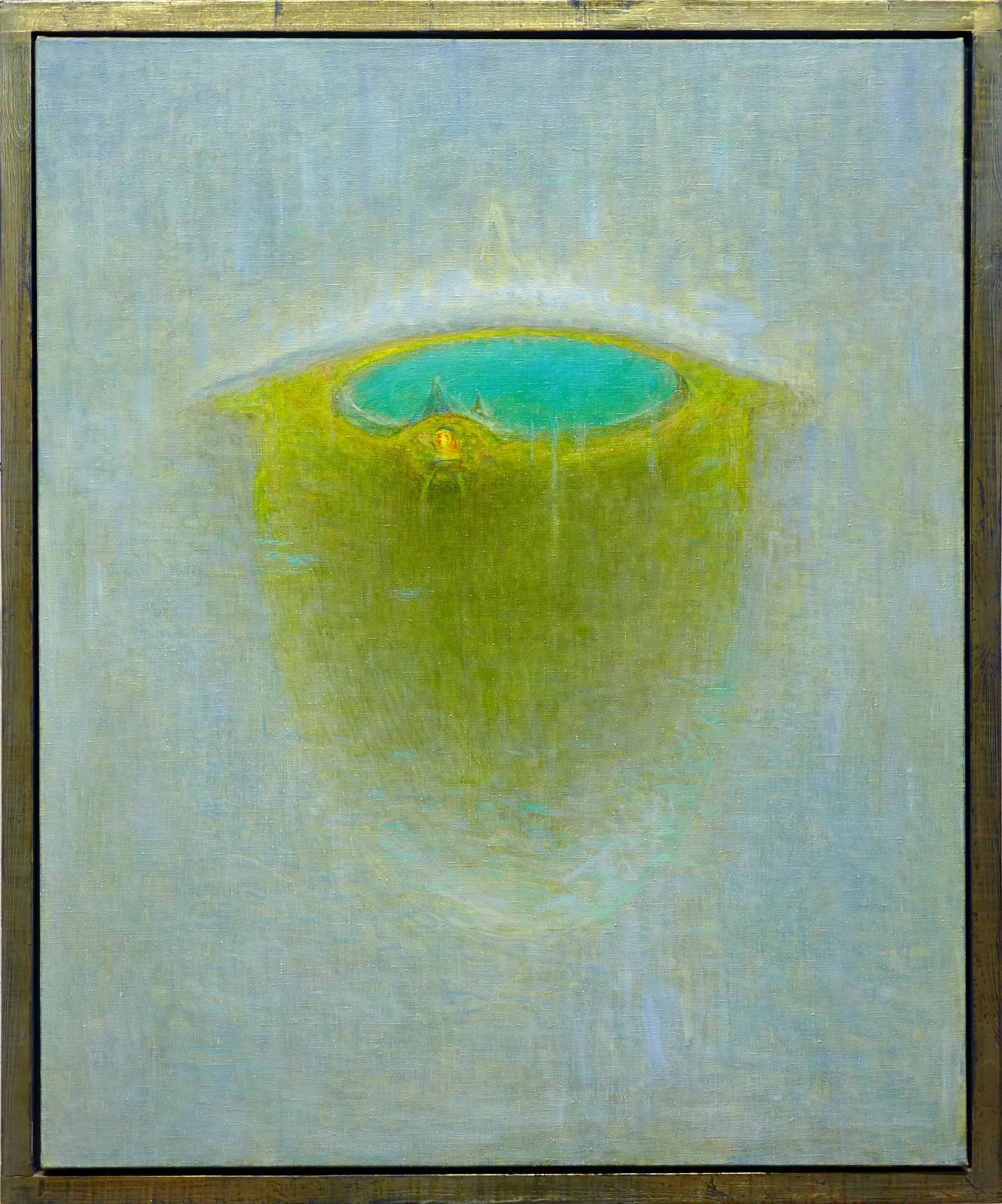 Oljemålning Home for Two av Alexander Levich