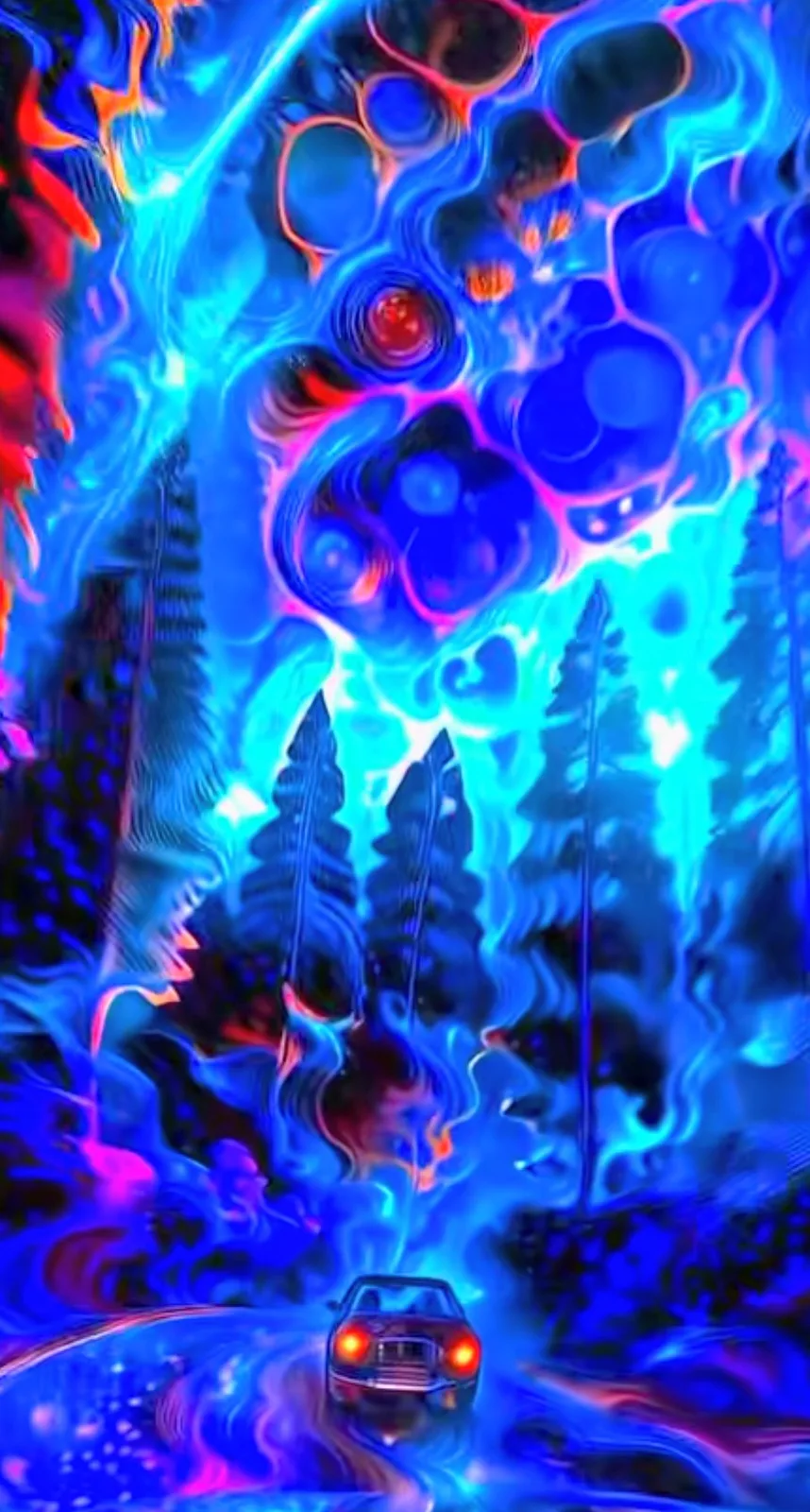 Trippy forrest av Emil Arvering