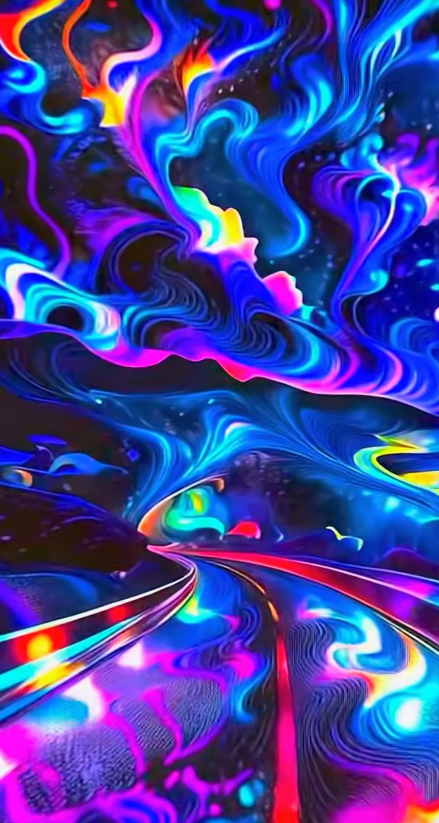 Road of coulers av Emil Arvering