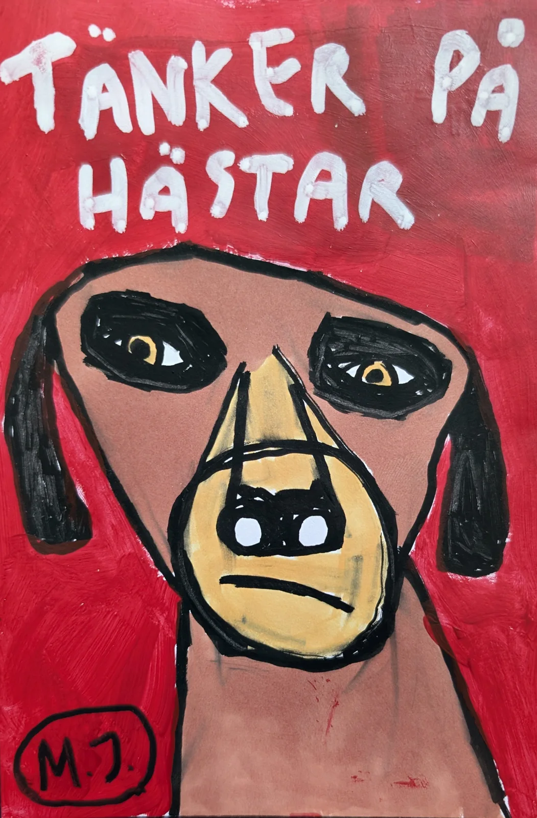 Tänker på hästar av Mikael Jonsson