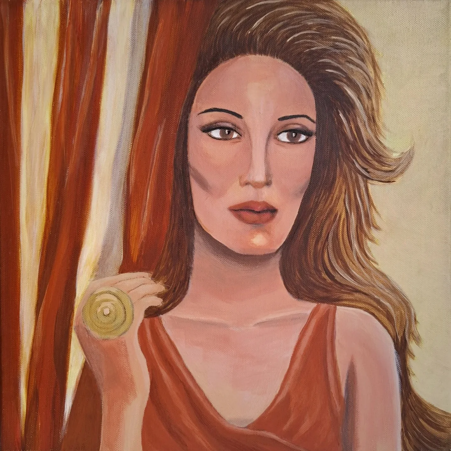 Akrylmålning It's About Pride av Eva Elings