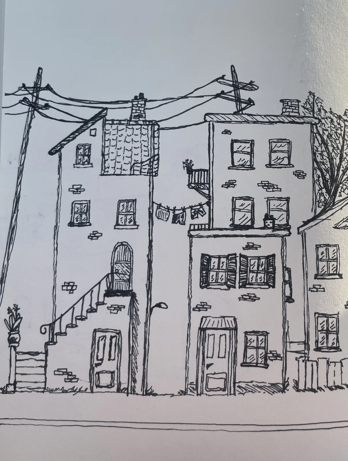 Corner house #3 av Otto Sundell