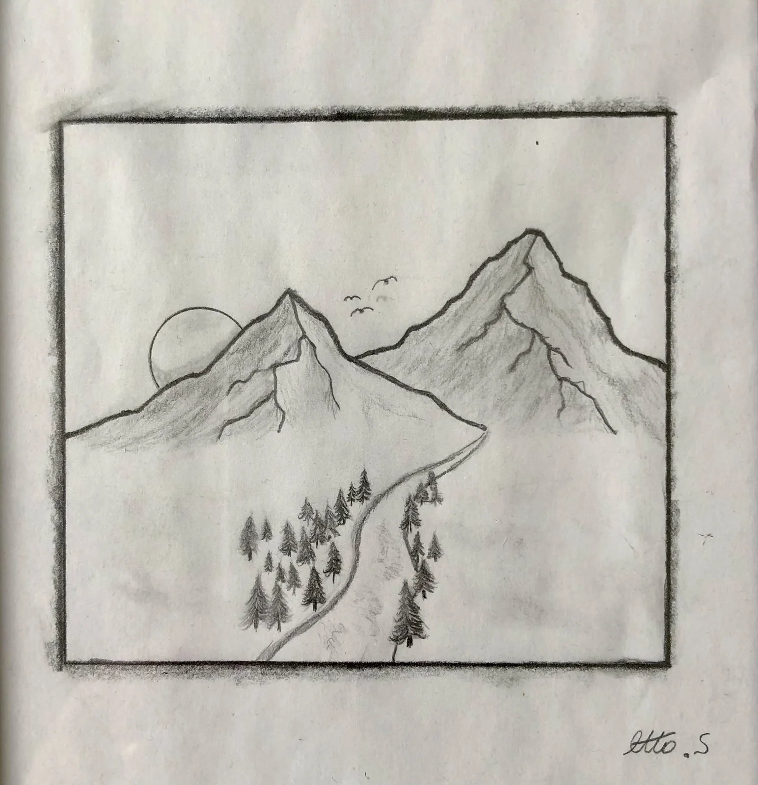 Sun mountain av Otto Sundell