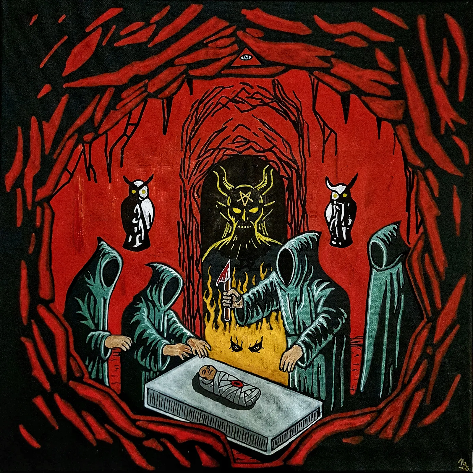 Beneath Little St. James av Johan Gustafsson