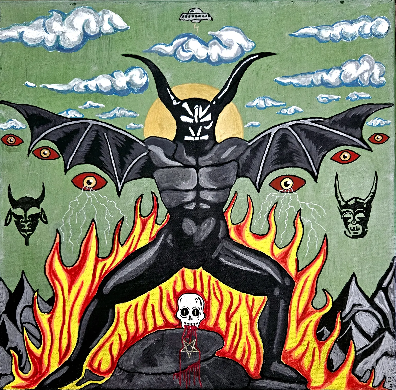 Bat Into Hell av Johan Gustafsson