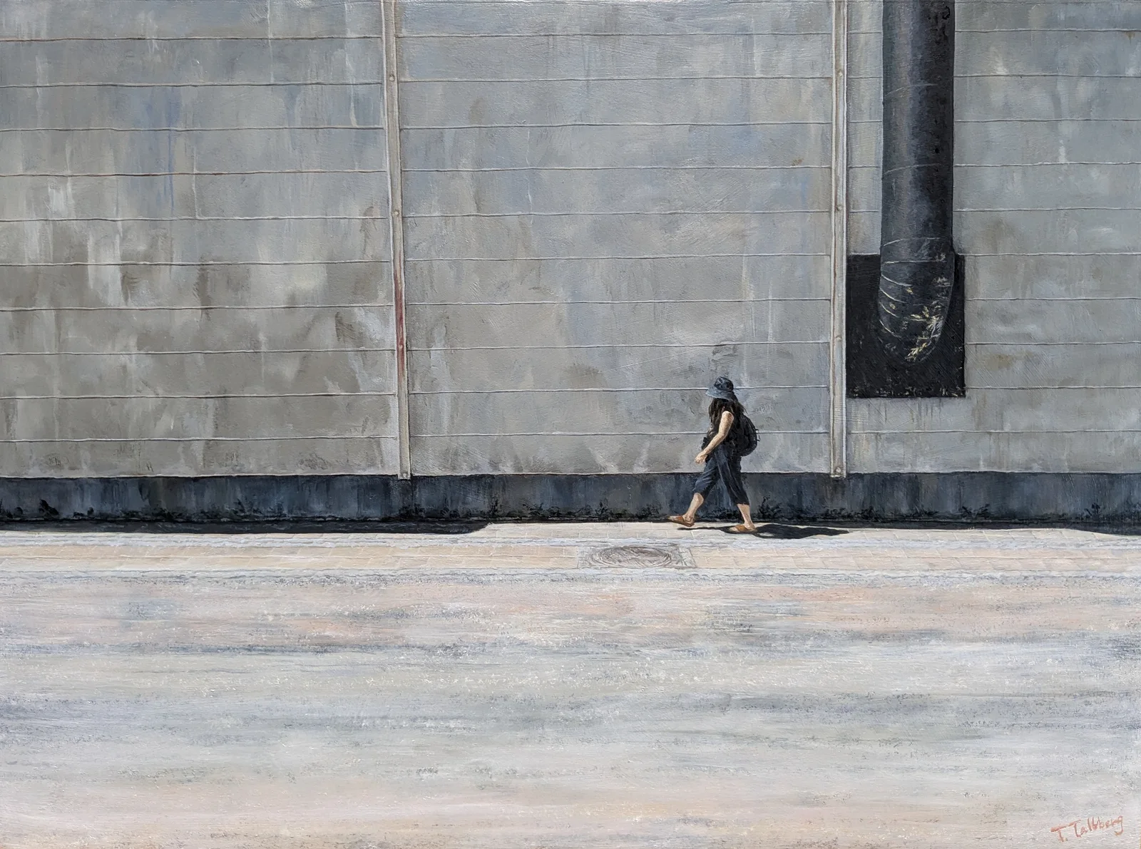 Oljemålning Kokpunkt av Tarek Tallberg