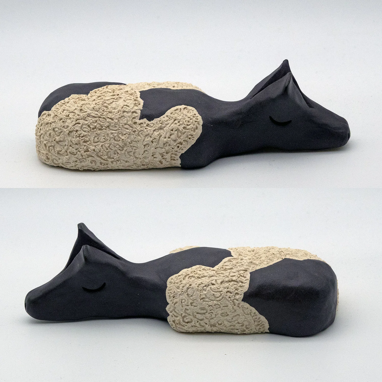 Skulptur Vilodjur (nummer 30) "Jag är det bästa av min mor och far". av Daniel Holking