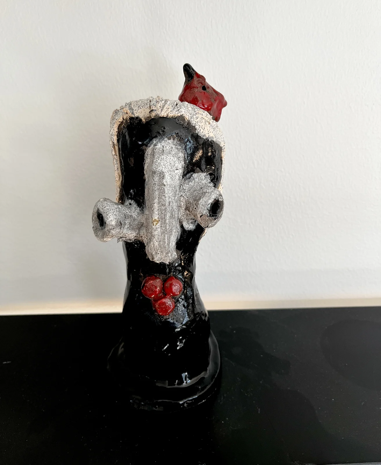 Skulptur Observatören av Lisbeth van Ginhoven