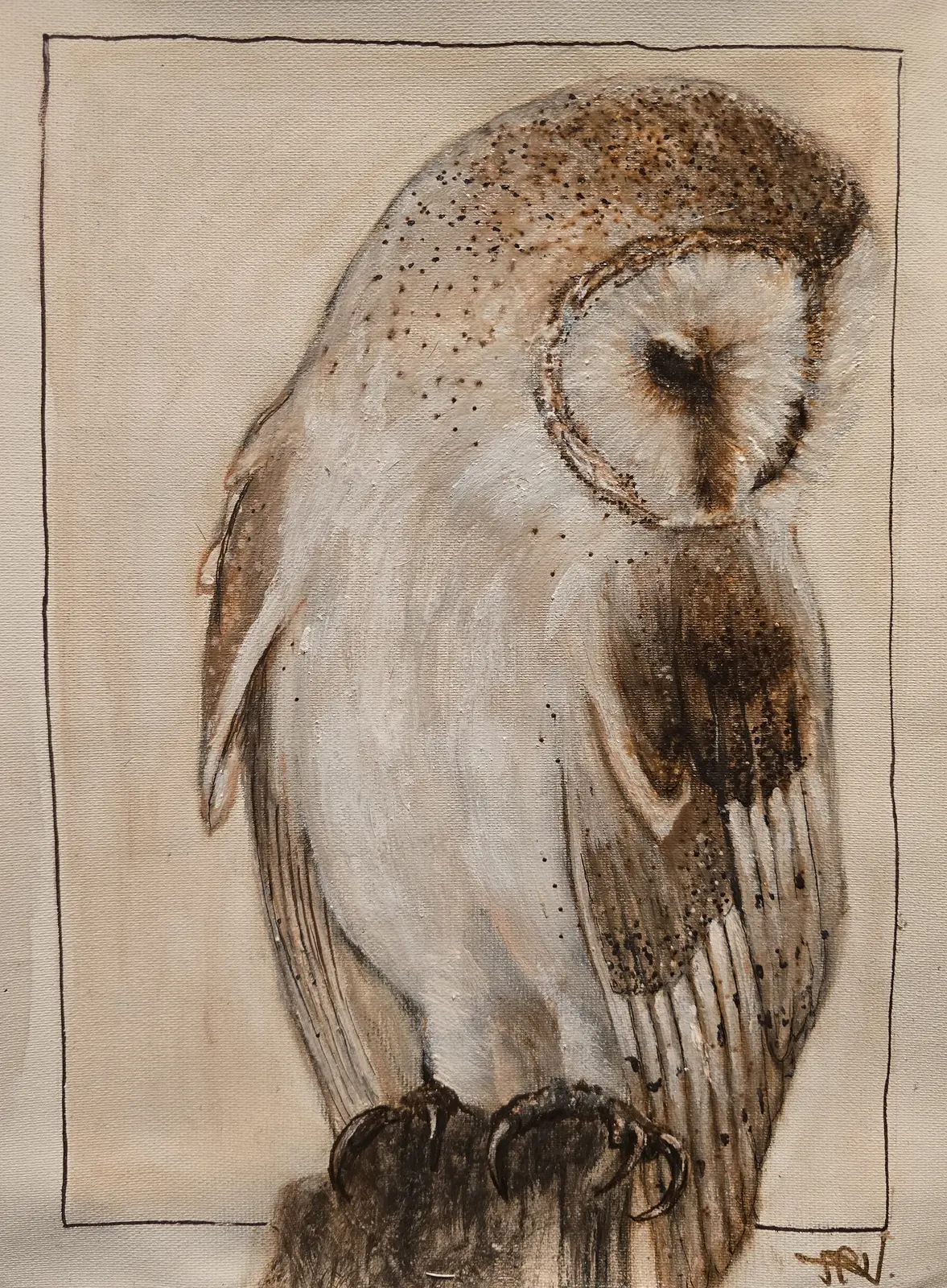 Vårens Tornuggla av Marianne Nushi