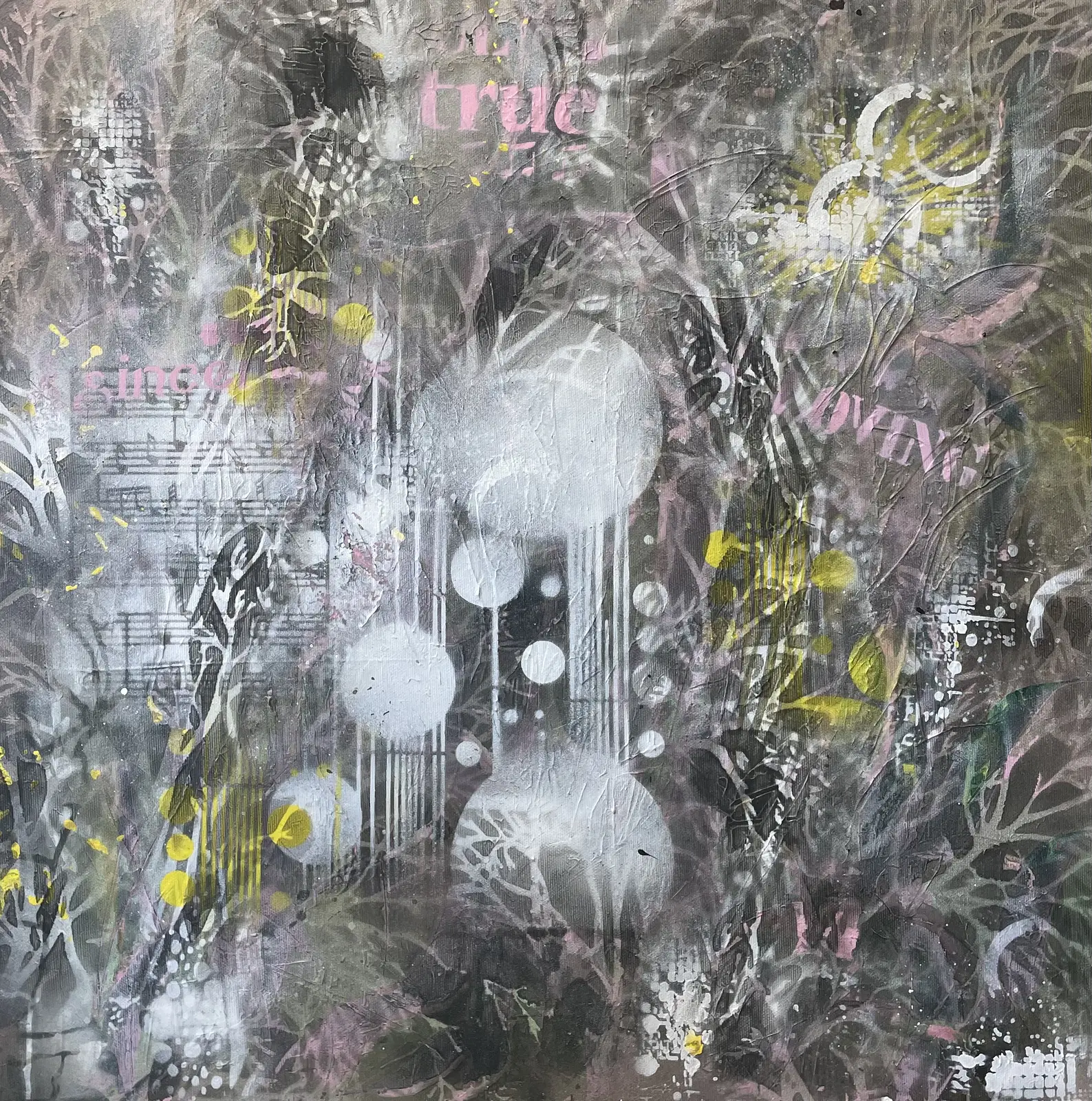 Akrylmålning ETT ÖGONBLICK I LIVET av Kicki Pettersson