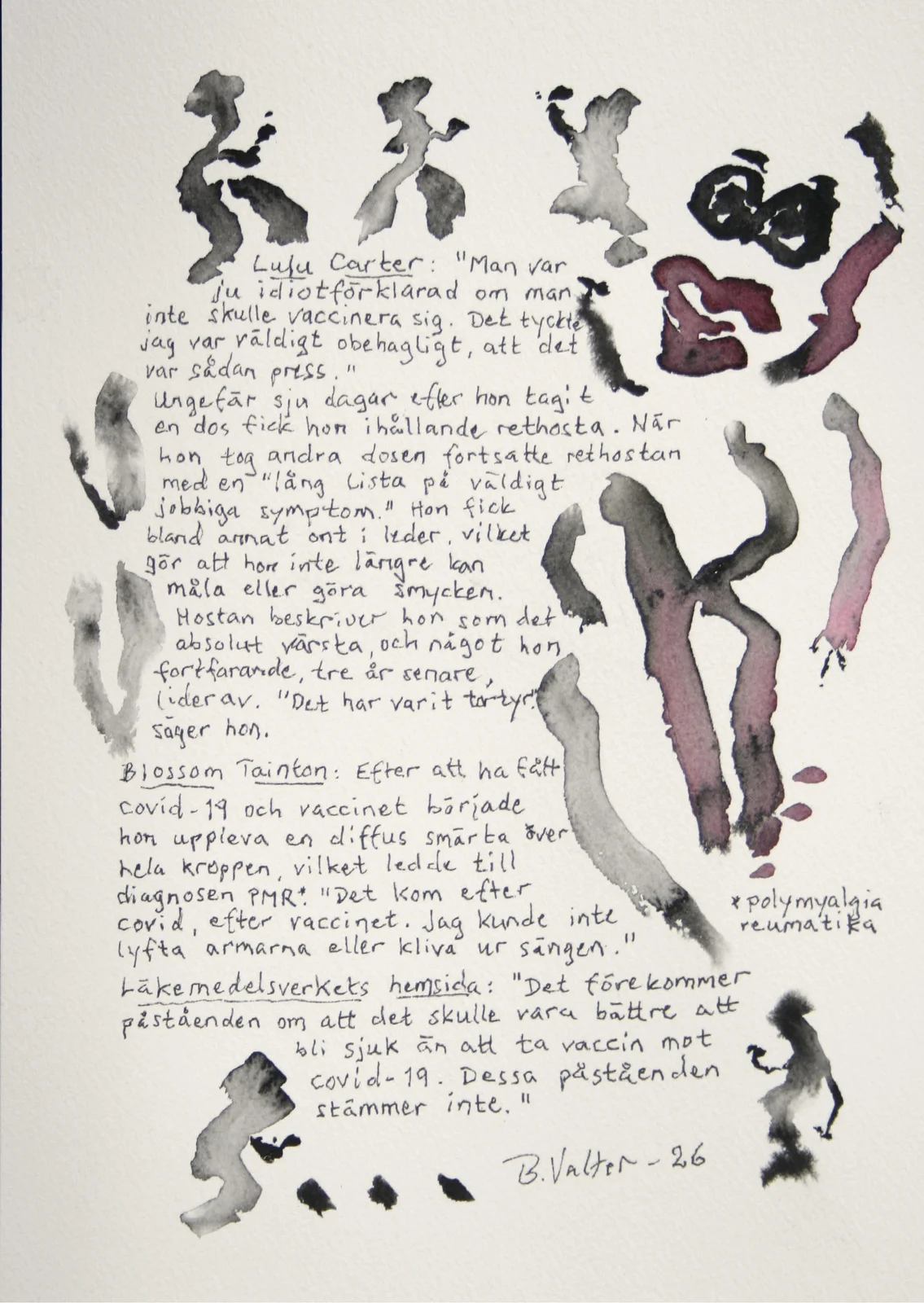 Vad säger Läkemedelsverket? av Bernard Valter