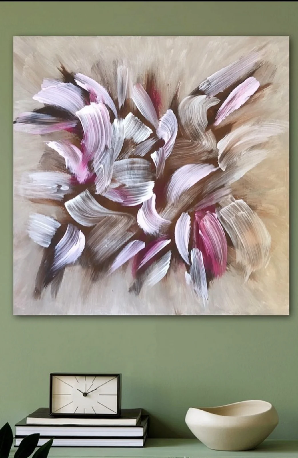 Akrylmålning Whispering Souls av Lena Larsson