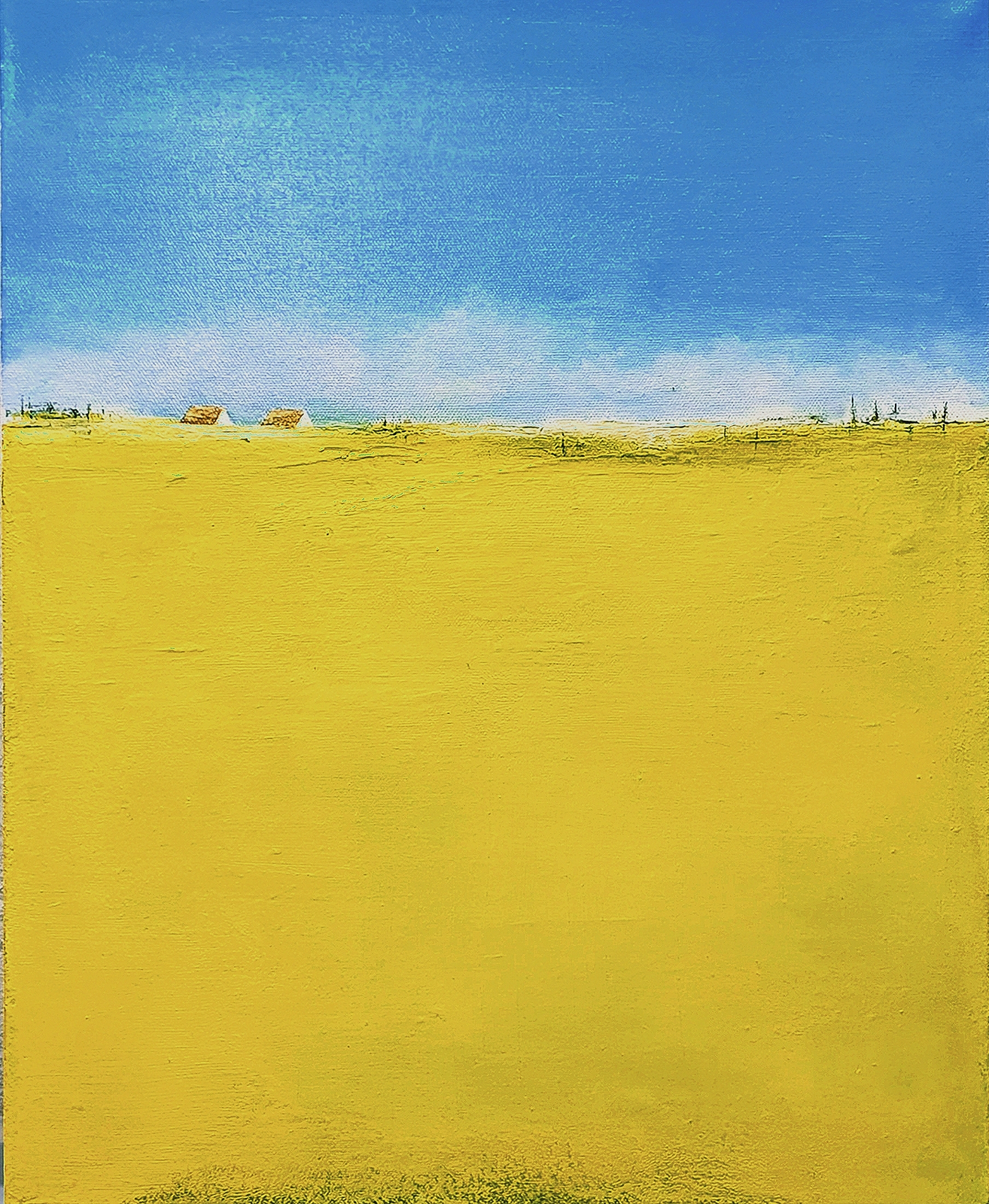 Gult landskap av Stina G Olsson