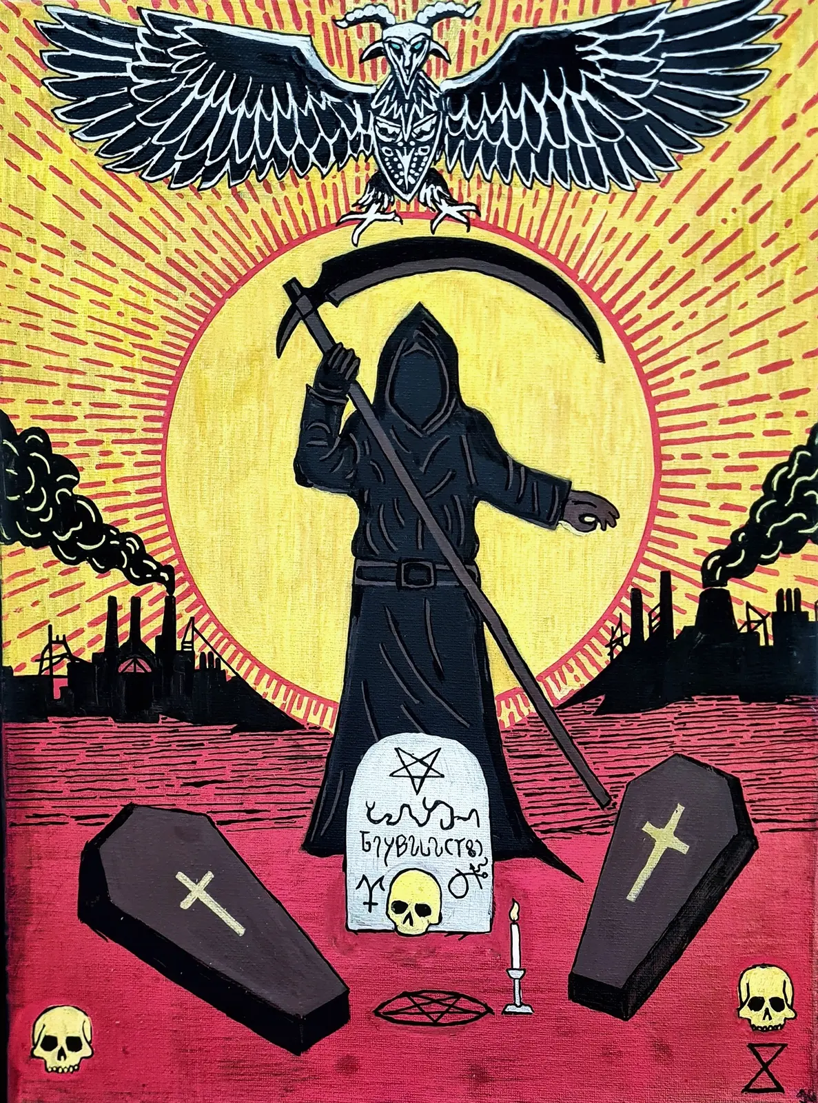 Smrt av Johan Gustafsson