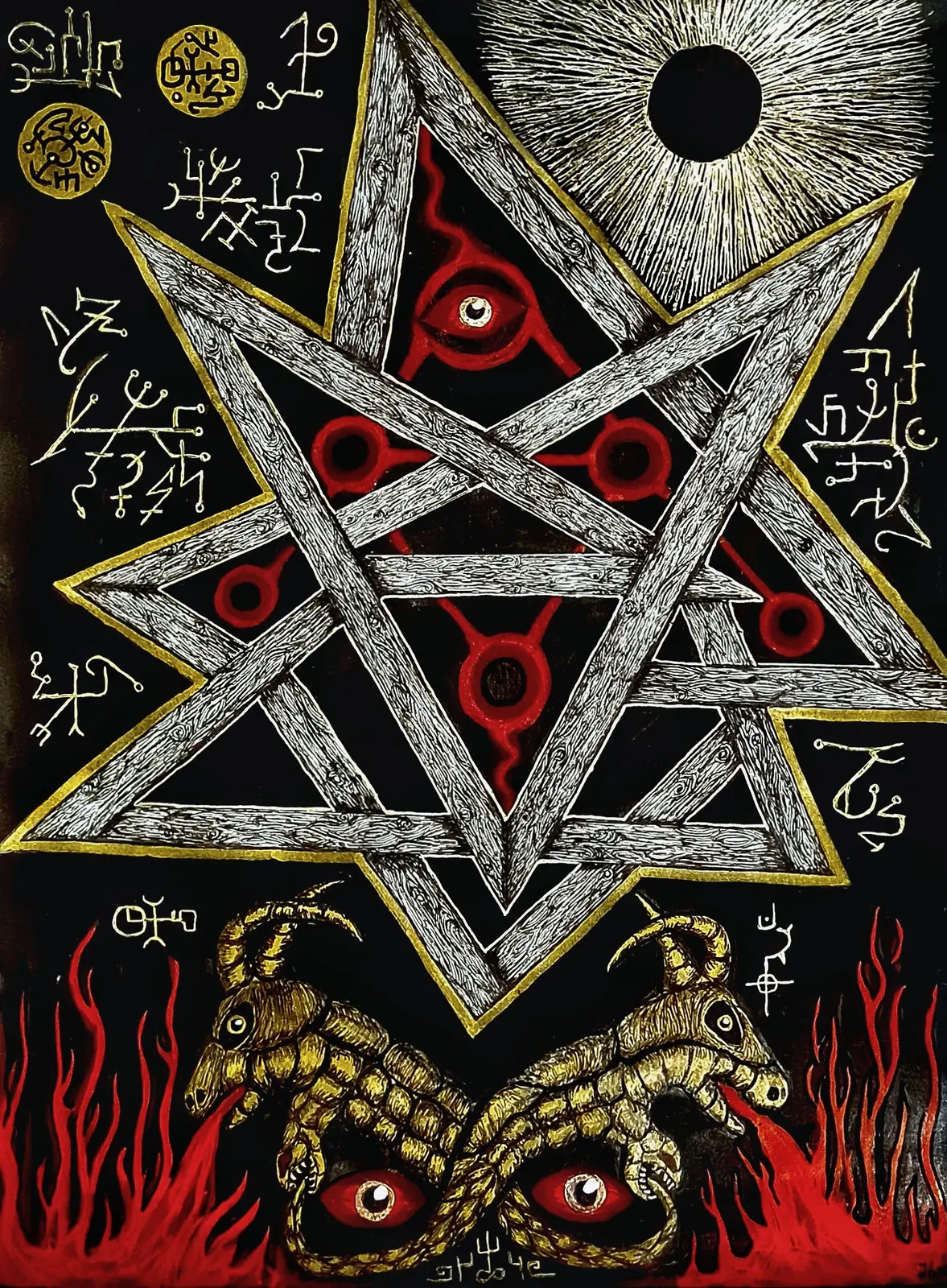 The Midnight Liturgy of the Abyss av Johan Gustafsson