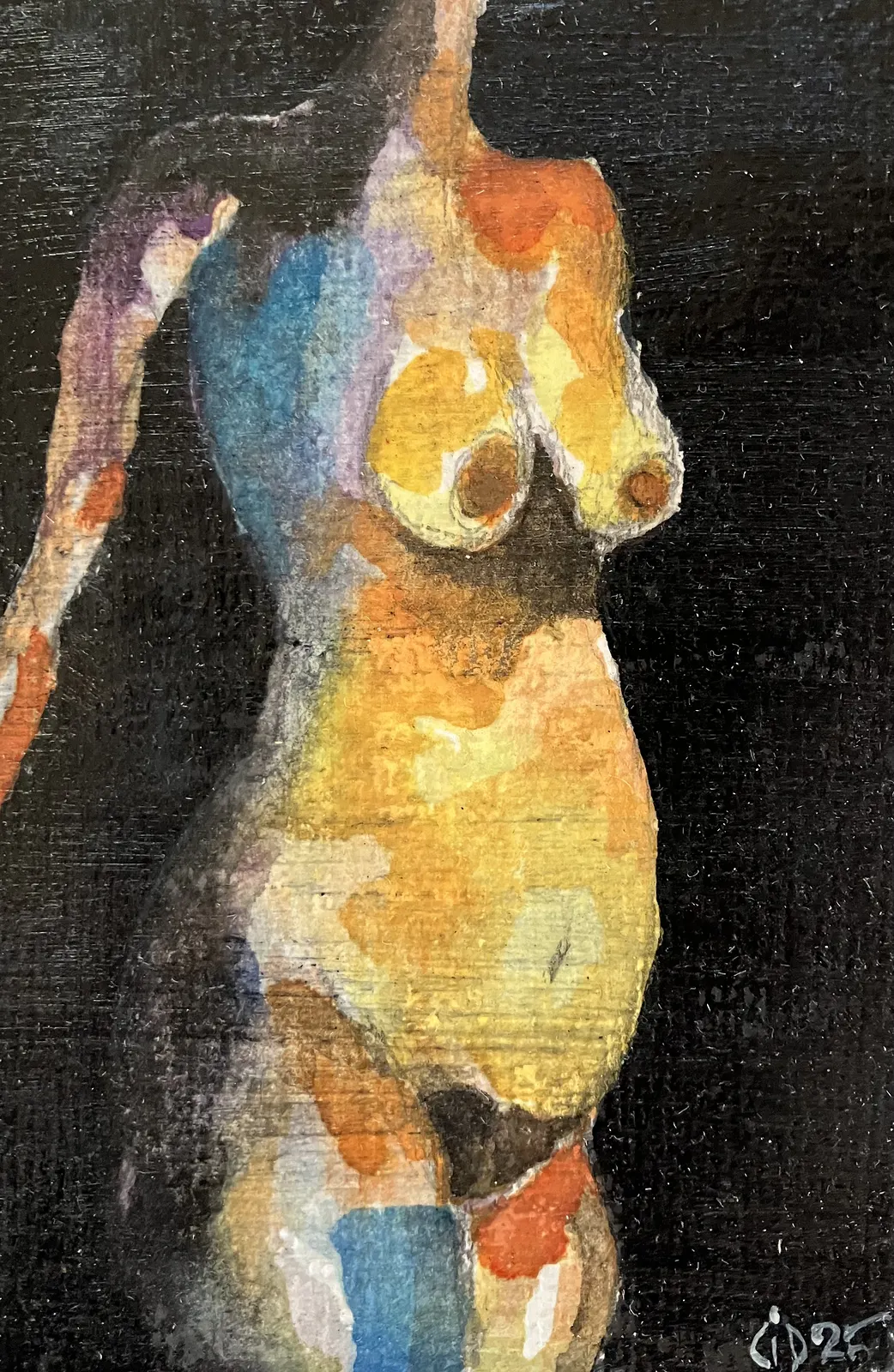 Naken modell Akt 34 av Calin Ion Deas