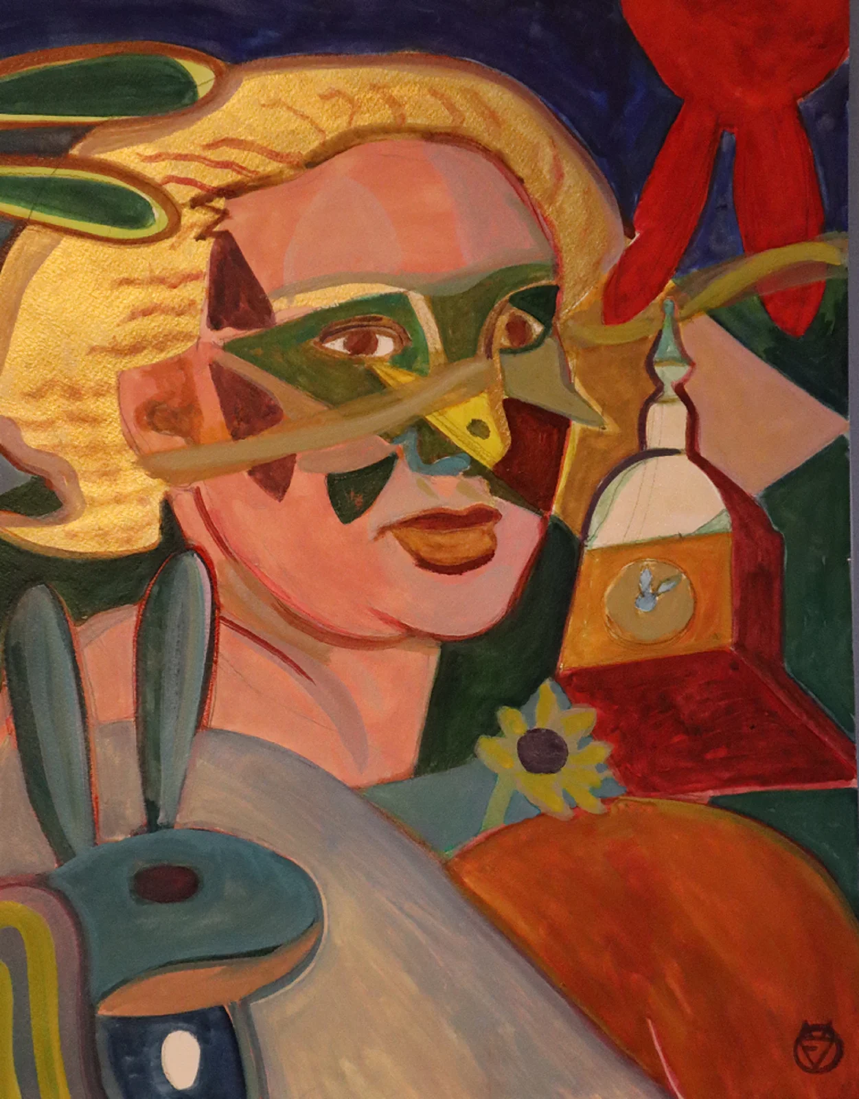 104 ) Loplop's and Victorine Meurent's first breakfast together. av Victor Finnigan