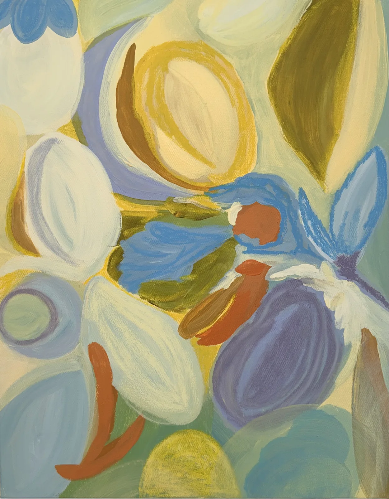 Akrylmålning Lemon av Sofia Ekeberg