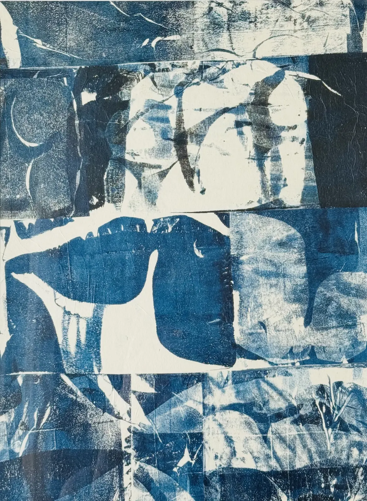 Akrylmålning Love birds av Sofia Ekeberg