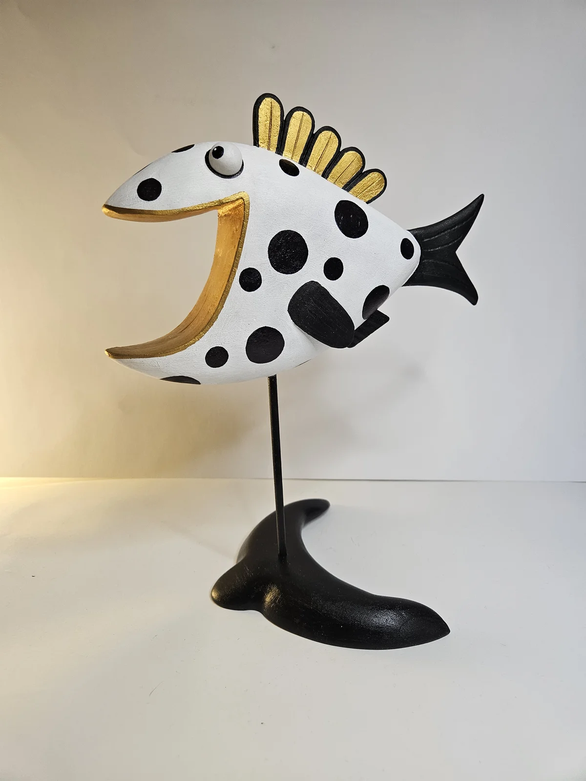 Skulptur Dotfish av Carl Vassgren