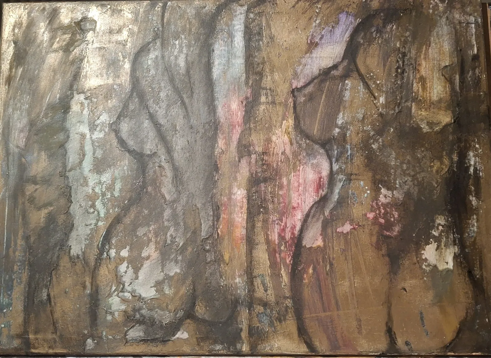 Akrylmålning En stilla väntan av Kristin Andresen