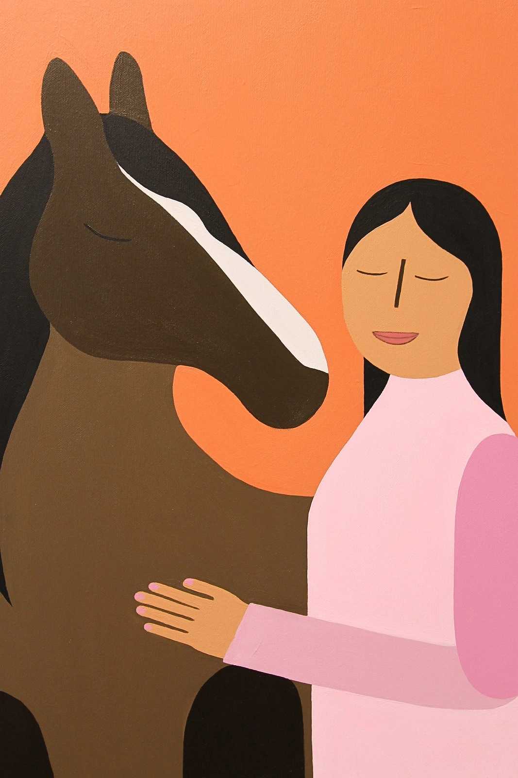 Akrylmålning Whisper av Stephanie Rydle