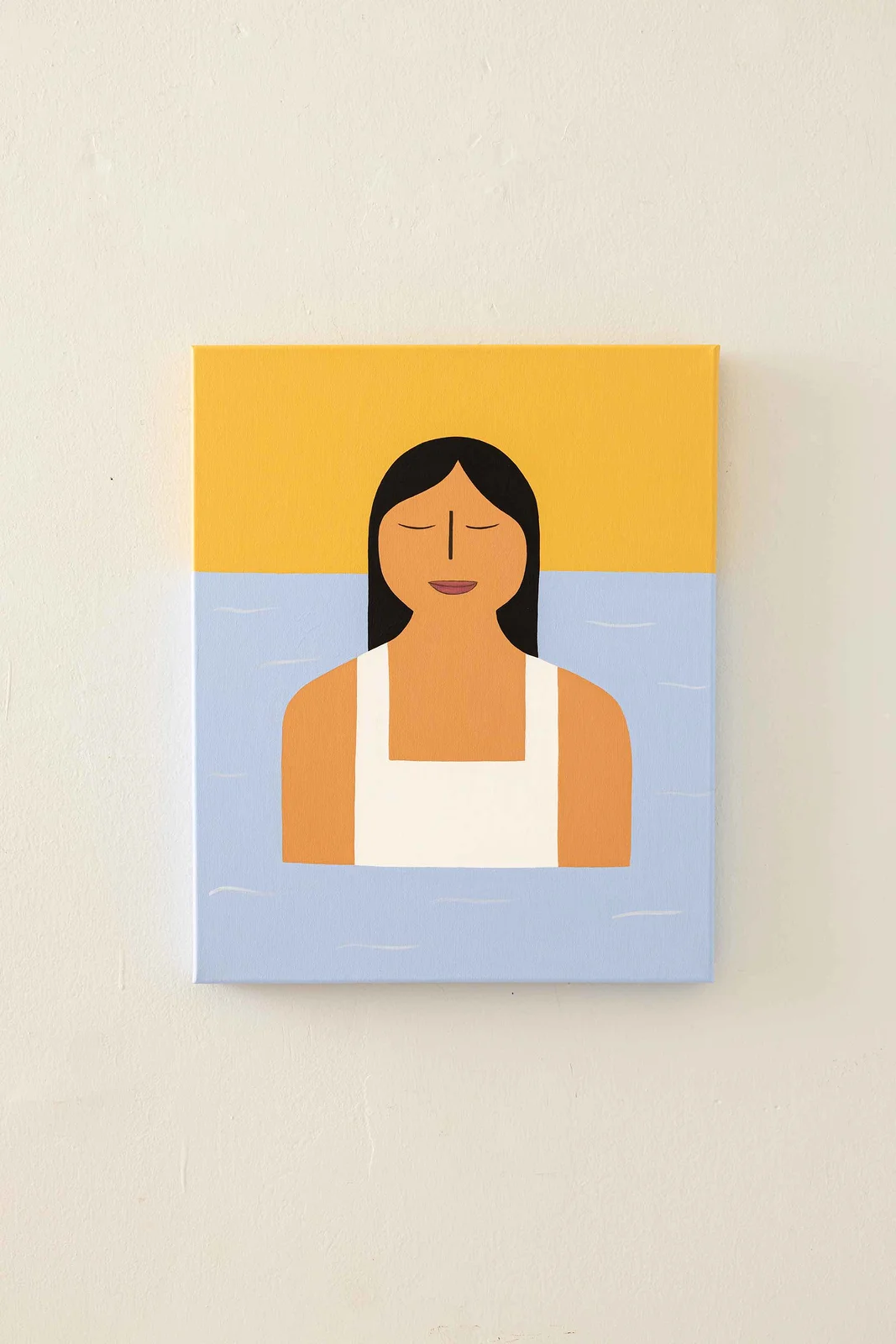 Akrylmålning Mermaid av Stephanie Rydle