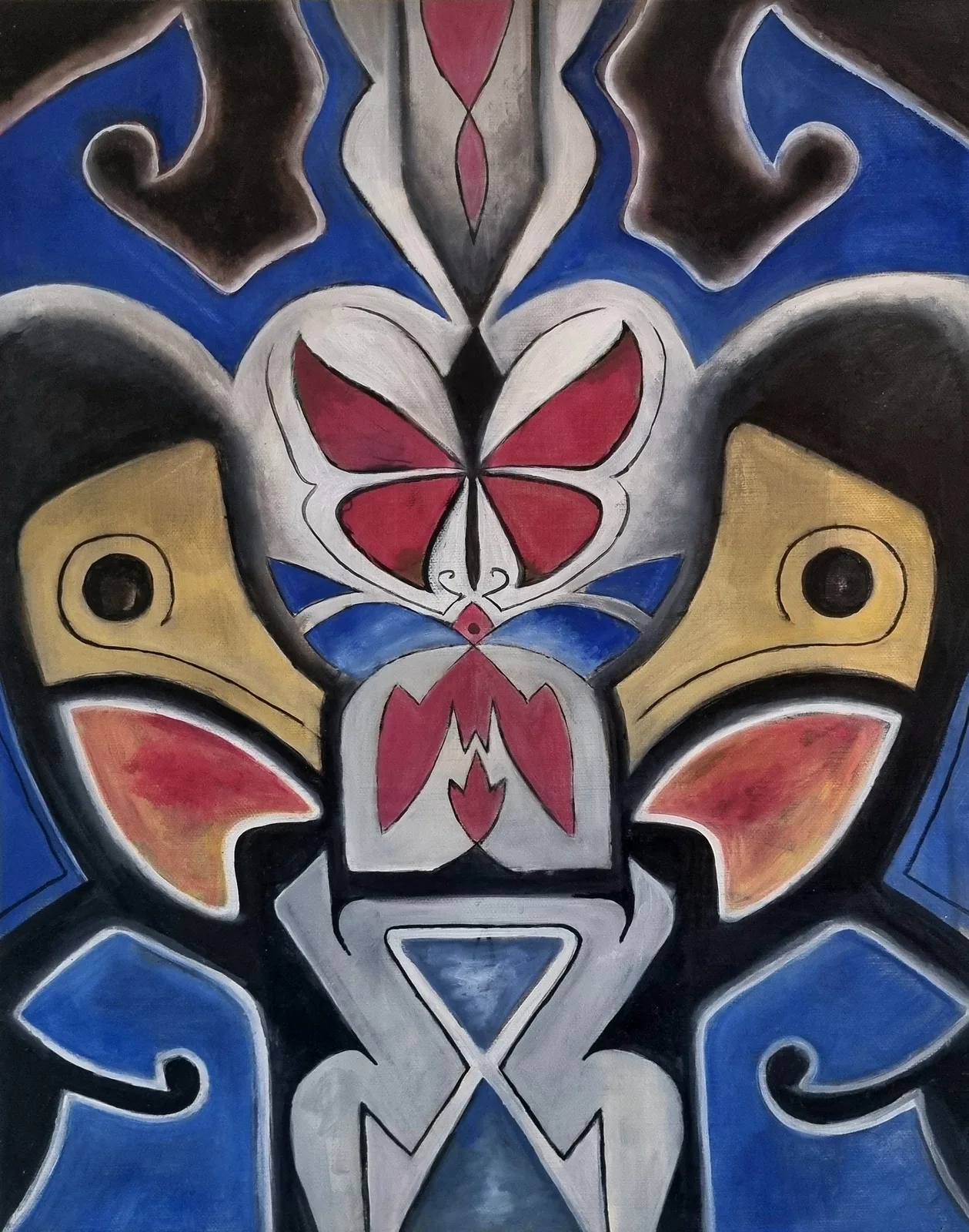 Oljemålning Bugs av Mårten Nilsson