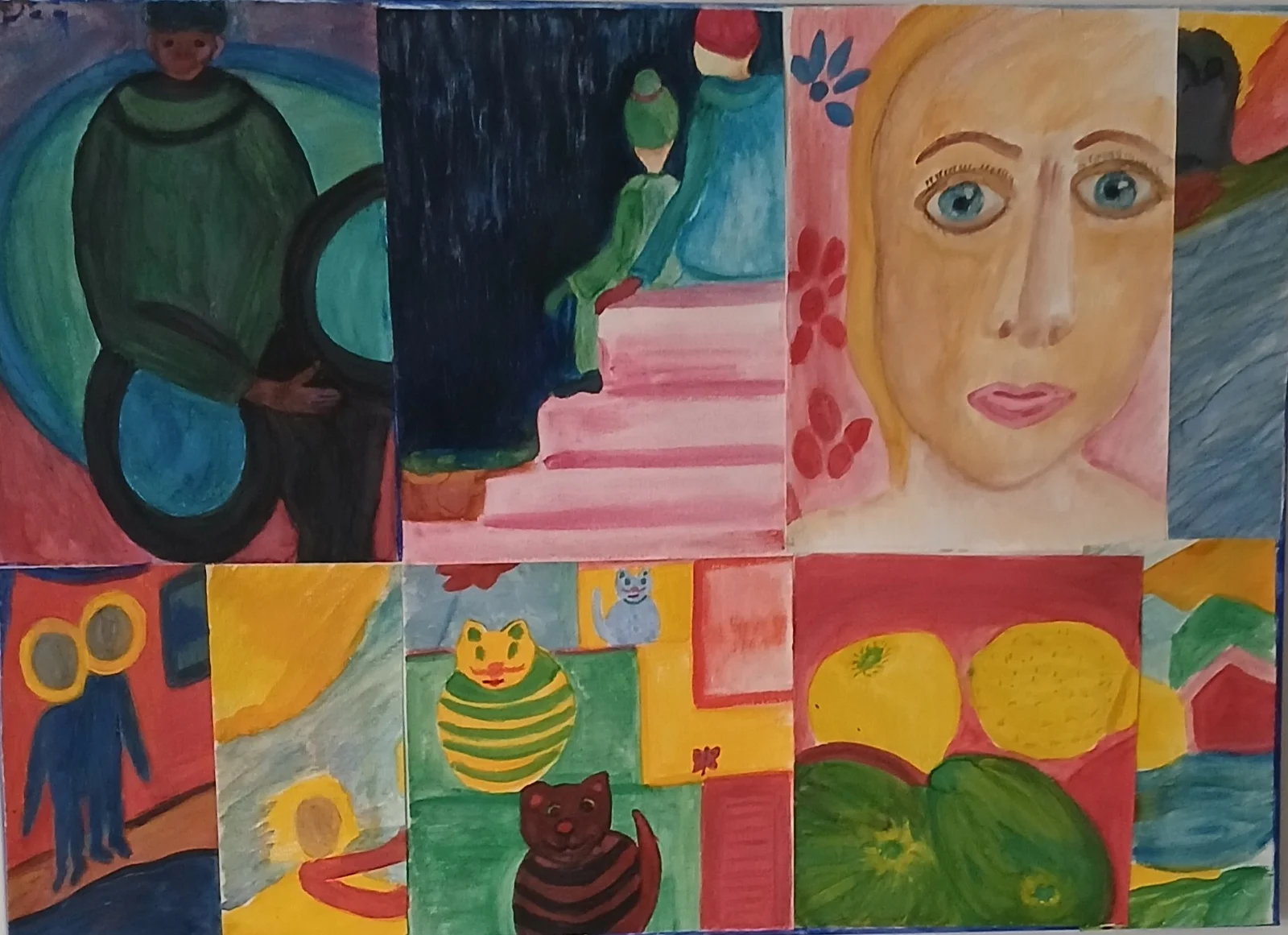 Akvarell Längtan av Monica Hamberg