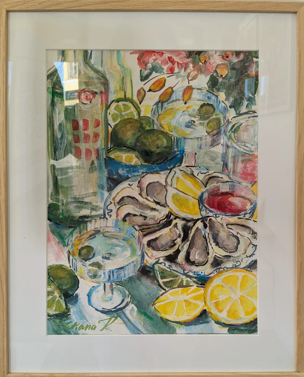 Akrylmålning Bacardi 2 av Tetiana Kozhushko