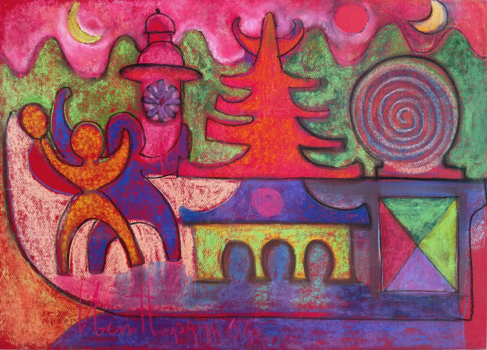 1+G Pastels V av Ivan Tverdun