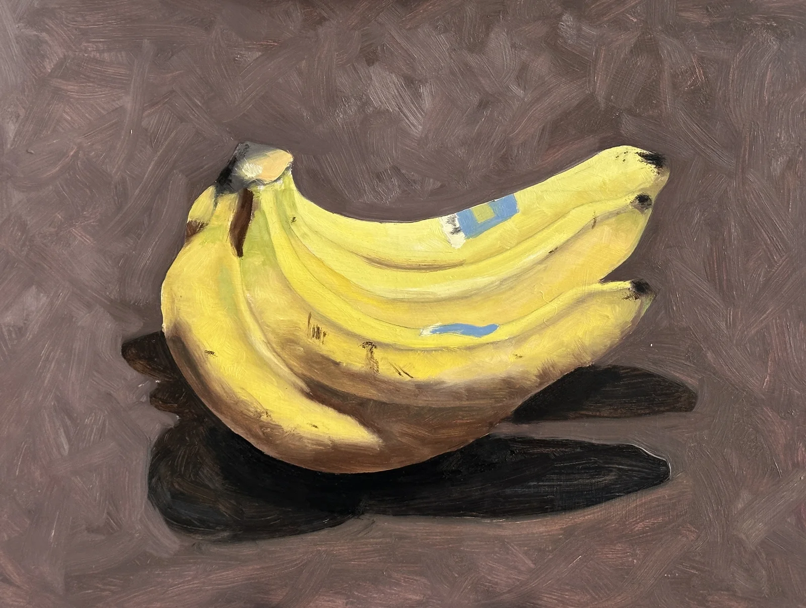 Oljemålning Bananer av Thomas Ekdahl