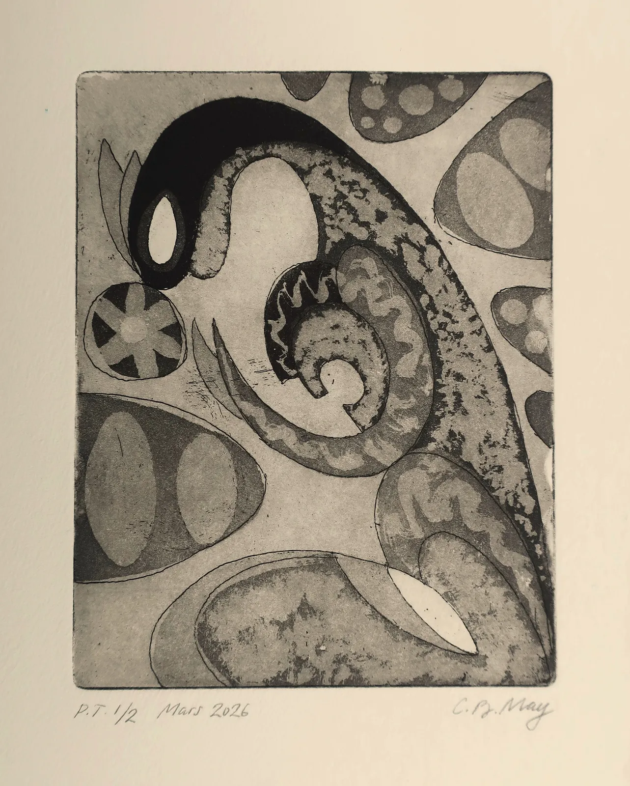 Meditation av Charles Benjamin May