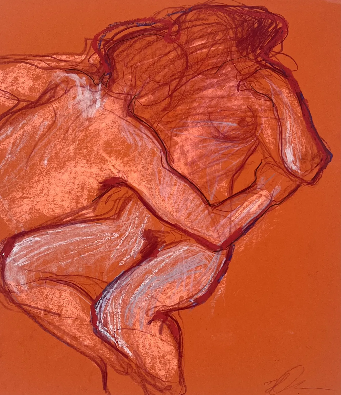 Nude sketch av Yuliia Levytska