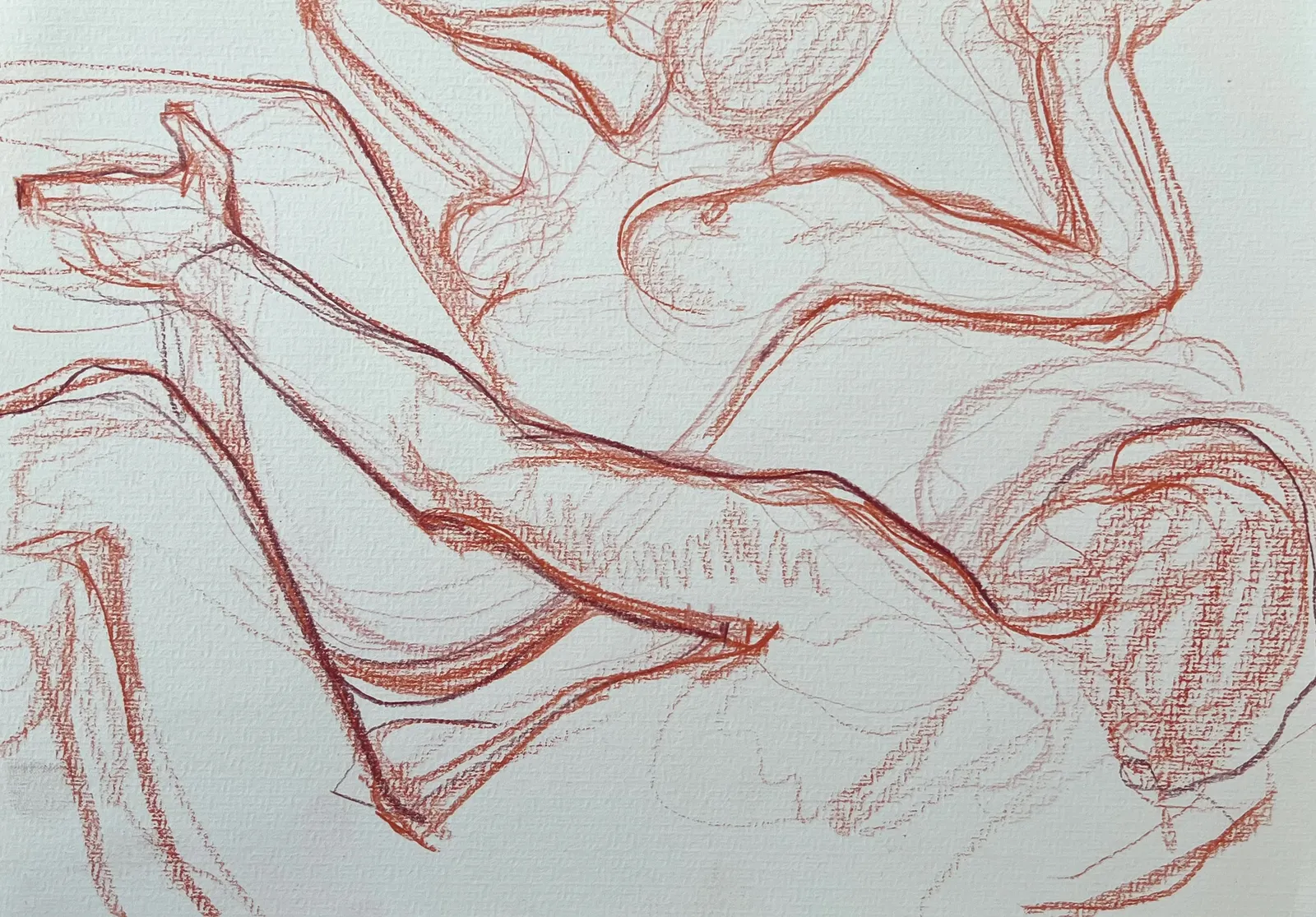 Nude sketch av Yuliia Levytska