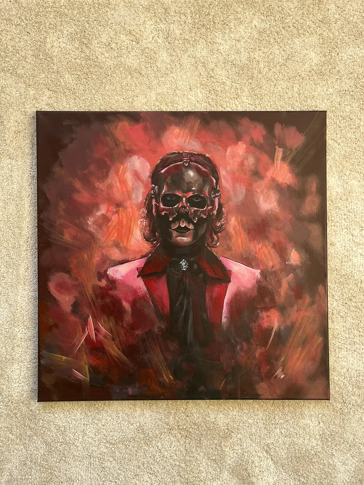 Akrylmålning Perpetua av Jessie Näslund