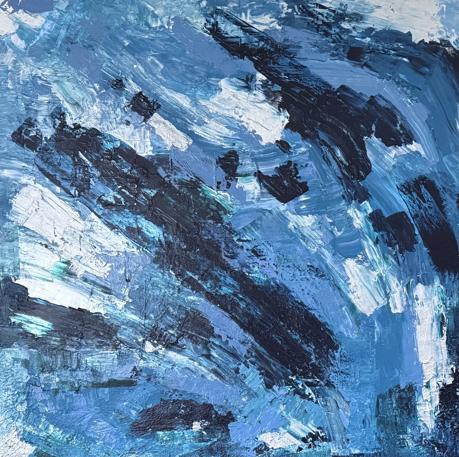 Akrylmålning av Chatrin Undvall Westholm