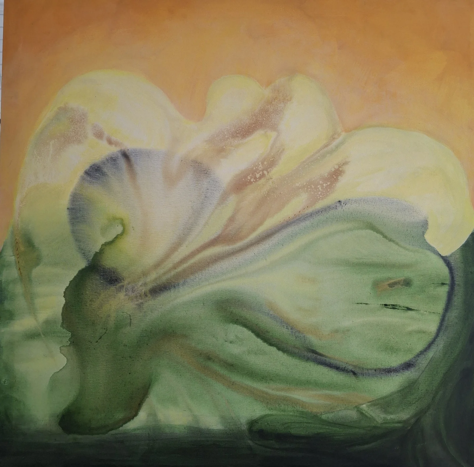 Akrylmålning Flourish av Ritva Göransson