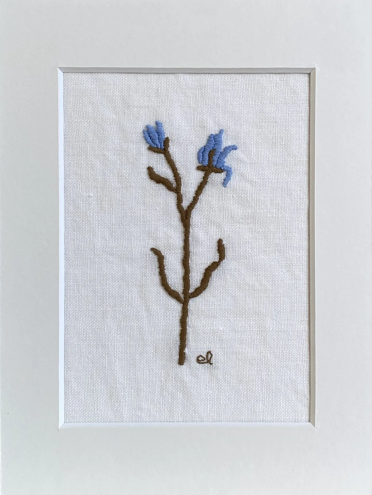 Blomma blå av Emma Lehtola