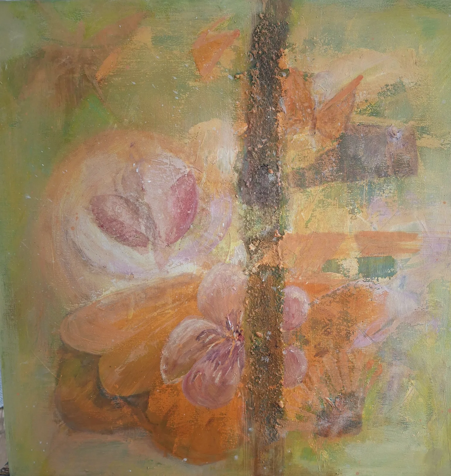 Akrylmålning Spring av Ritva Göransson