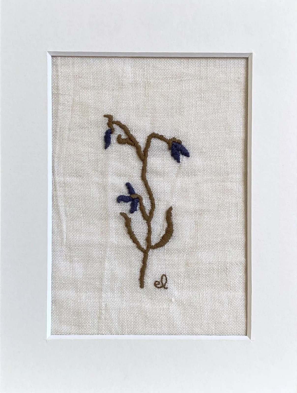 Blomma blå vissen av Emma Lehtola