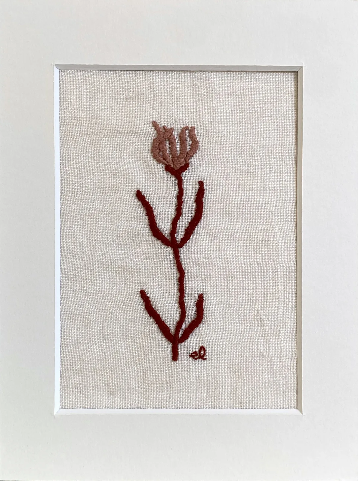 Blomma rödrosa av Emma Lehtola