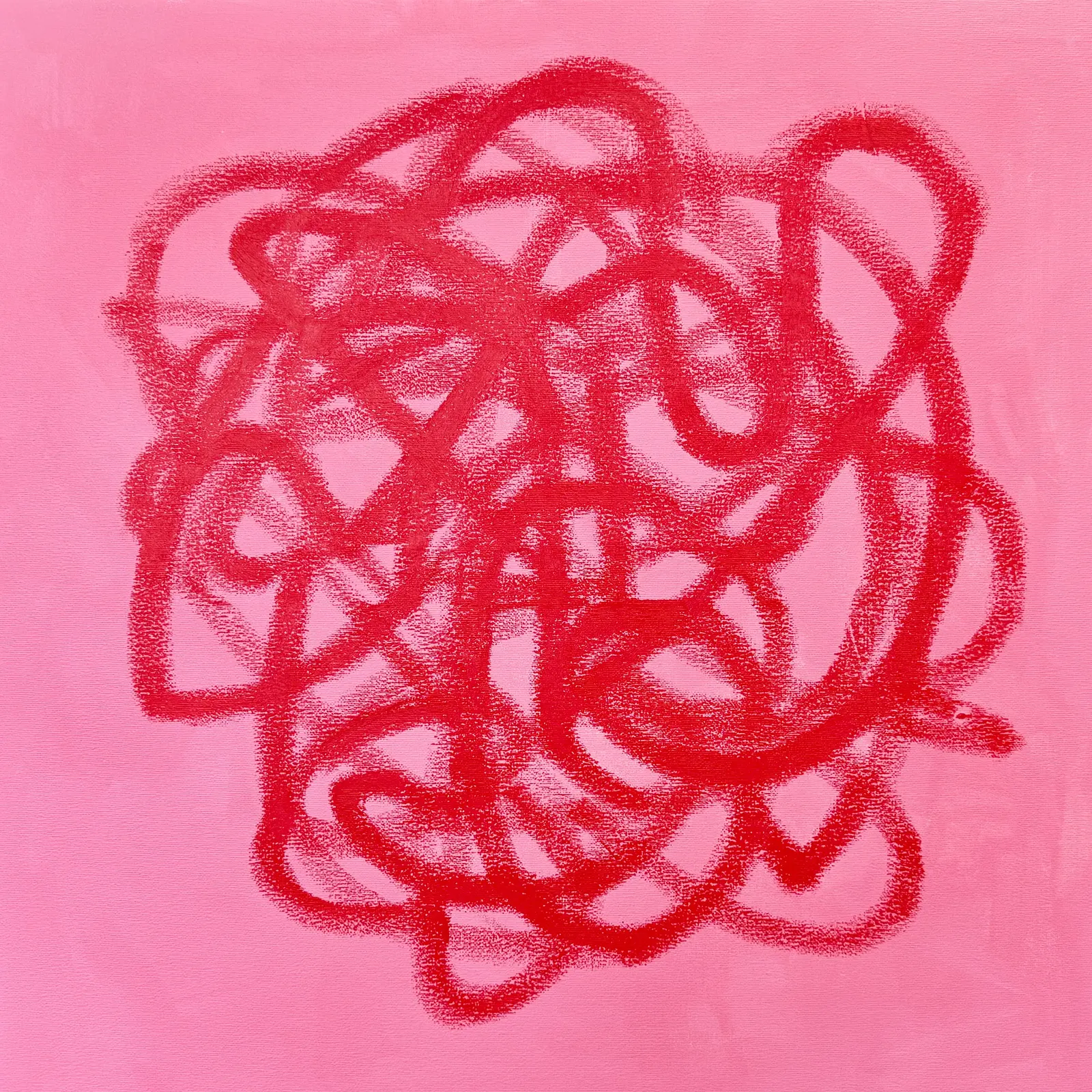 Akrylmålning Attention av Ekaterina Dutkevich