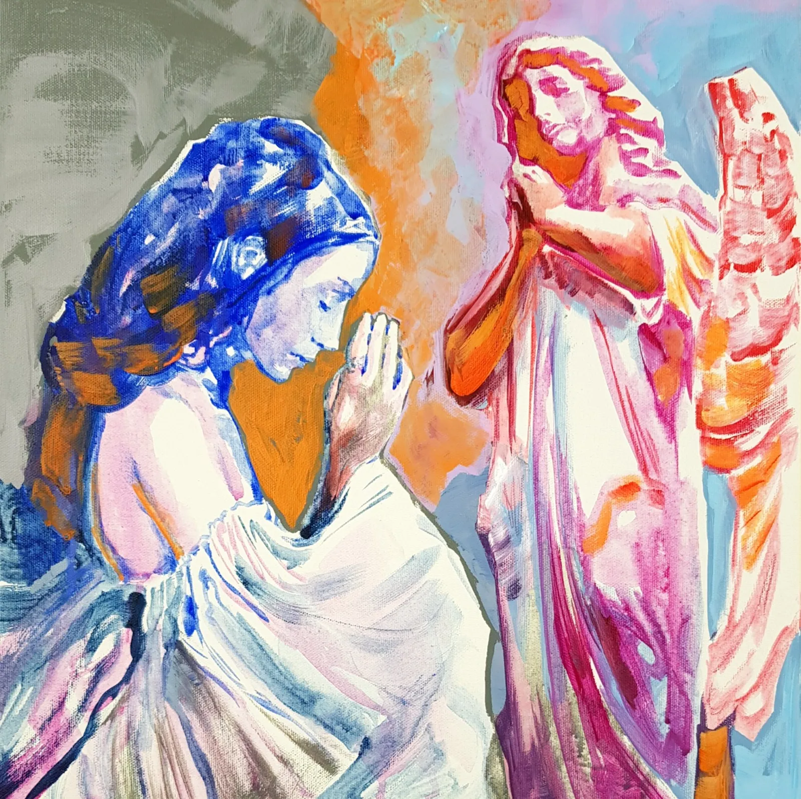 Akrylmålning The other side av Daniel Vandinja