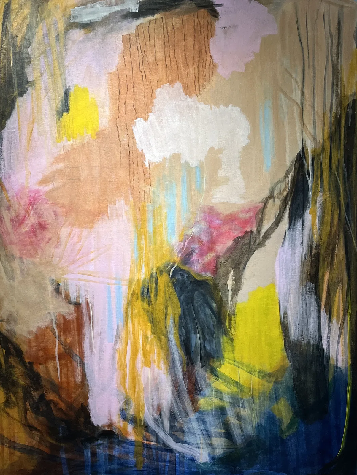 Akrylmålning Induktion av Ellinor Johansson