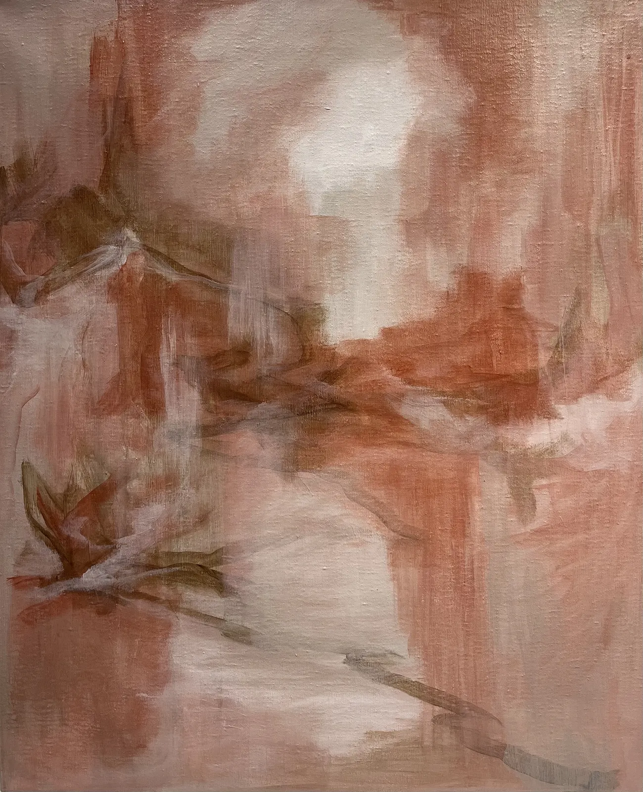 Akrylmålning Soft av Ellinor Johansson