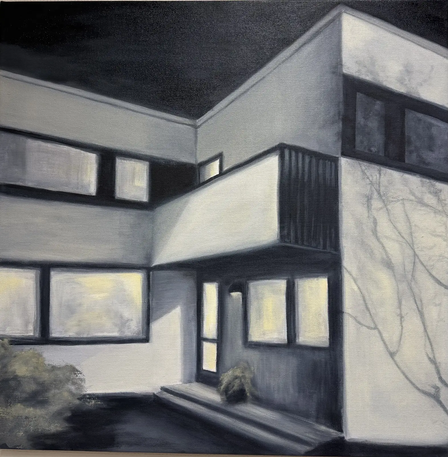 Oljemålning Persikan av Charlotta Eker